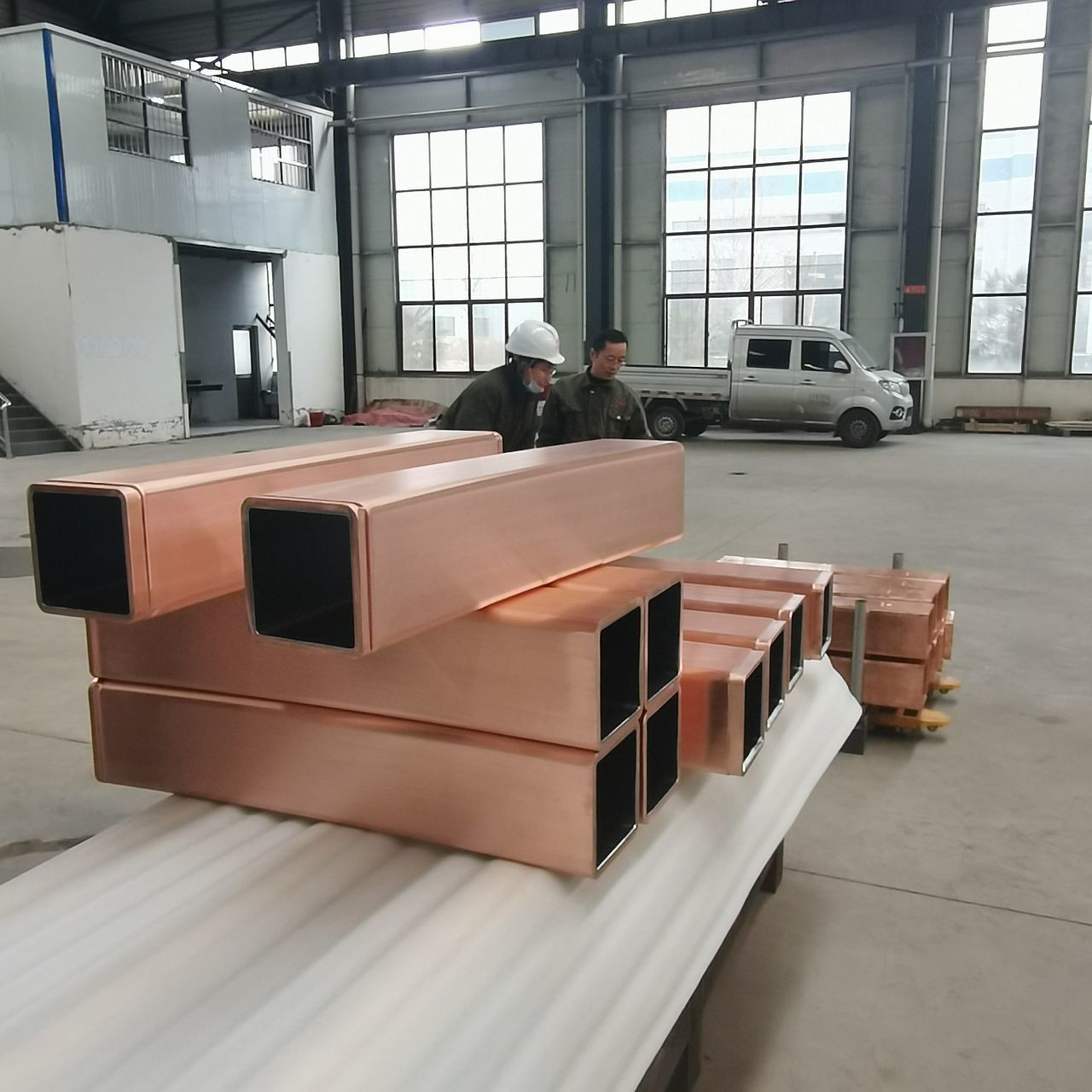 150x150mm CuCrZr Continuous Casting Mould Tube Customized